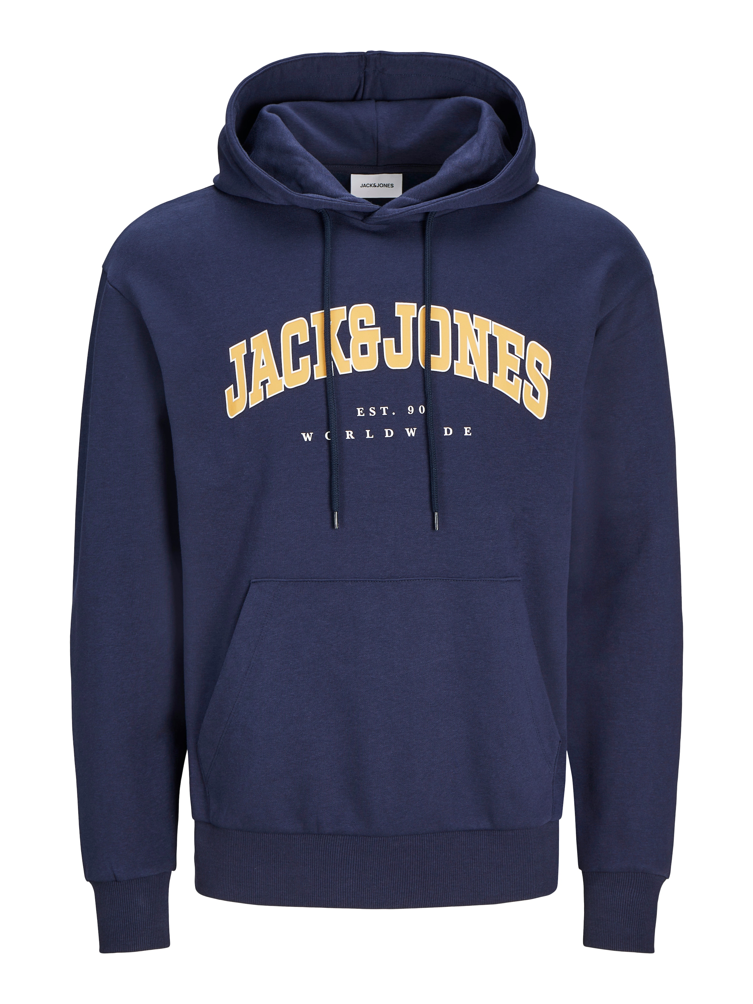 Jack & Jones Plus Sweatshirt 'JJECaleb' i blå: forside