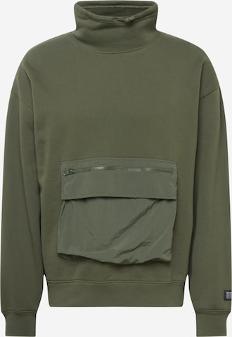 LEVI'S ® Dressipluus 'Cargo Utility Mockneck', värv roheline: eest vaates