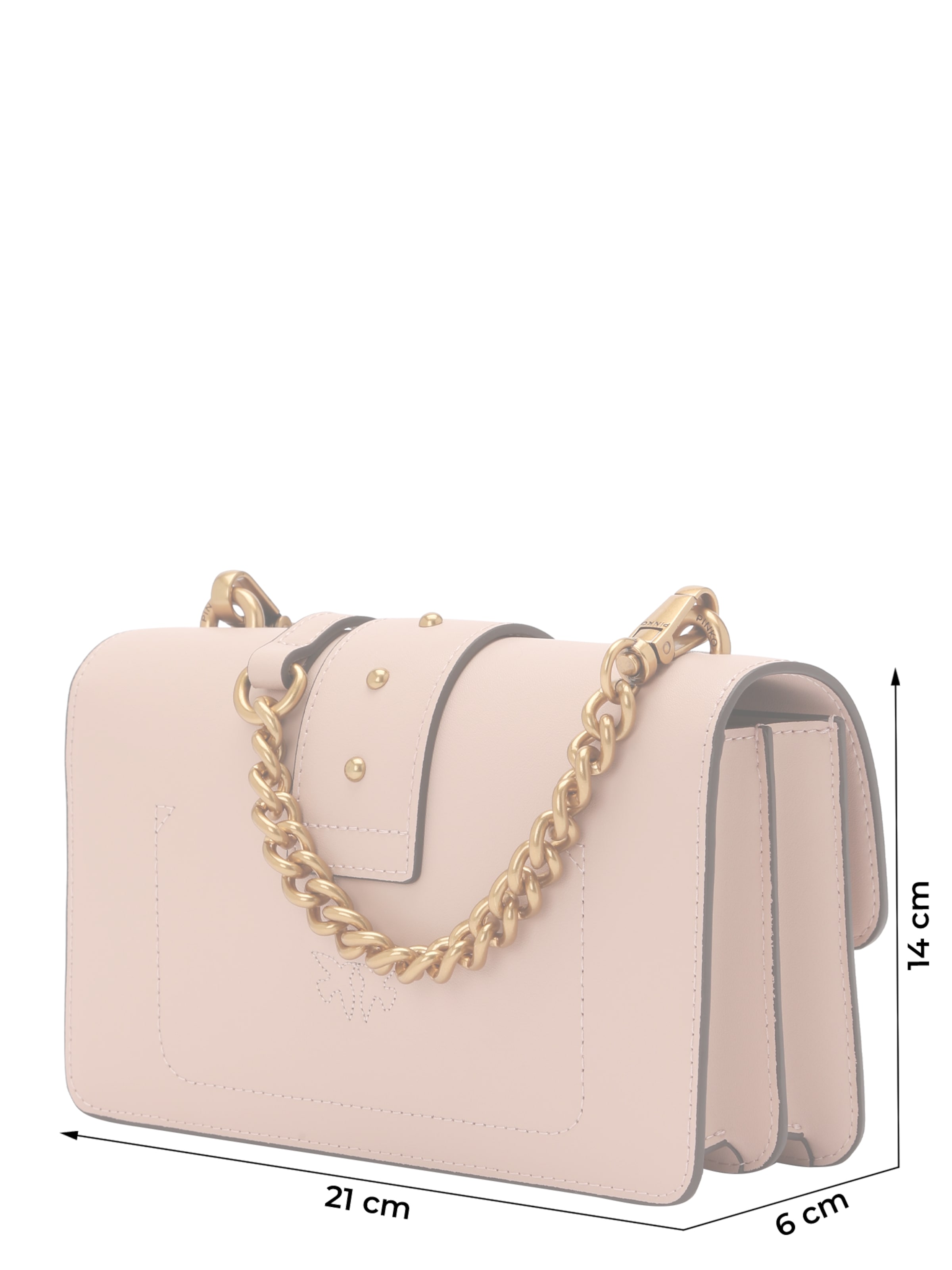 Sac à bandoulière 'LOVE ONE MINI' PINKO en rose