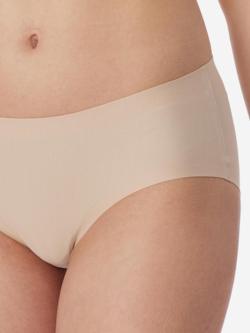 SCHIESSER Panty 'Invisible Cotton' in Beige