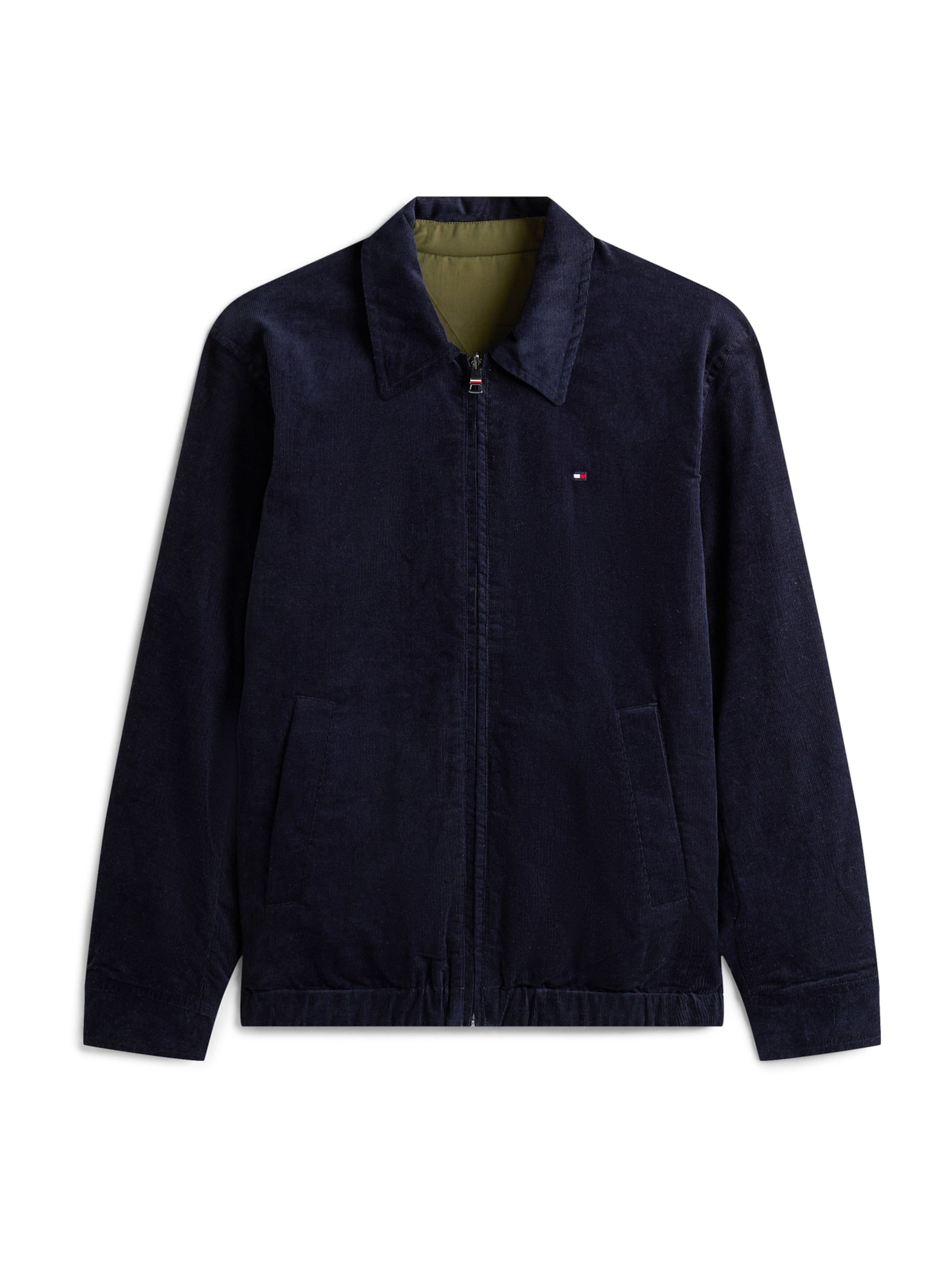 TOMMY HILFIGER Between-season jacket in Blue: front