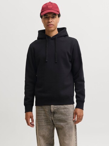 JACK & JONES - Sudadera 'JJCleveland' en negro: frente