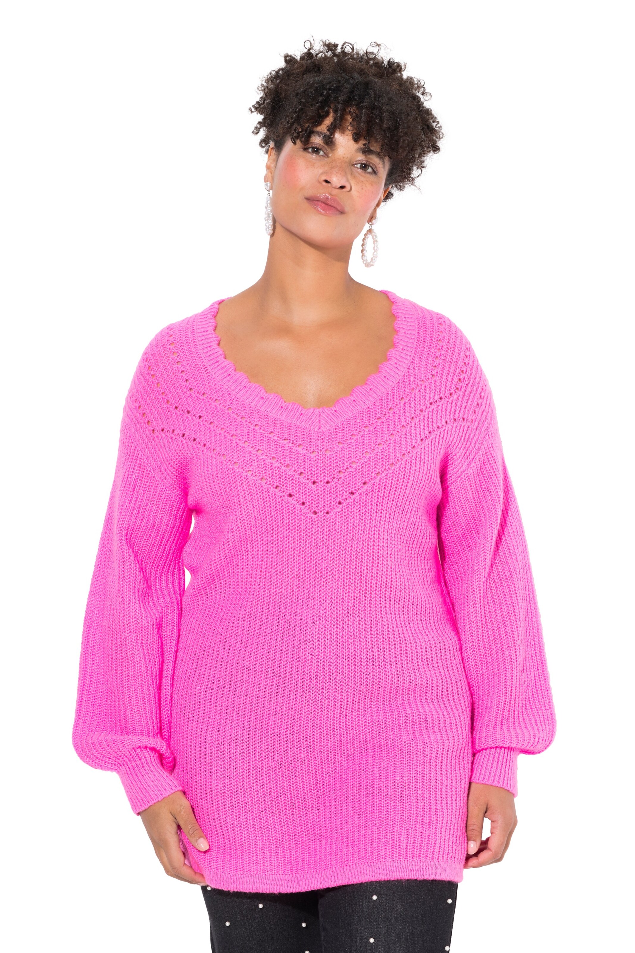 MIAMODA Trui in Lila: voorkant