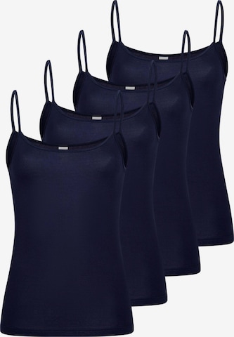 Nina von C. Undershirt 'Motion' in Blue: front