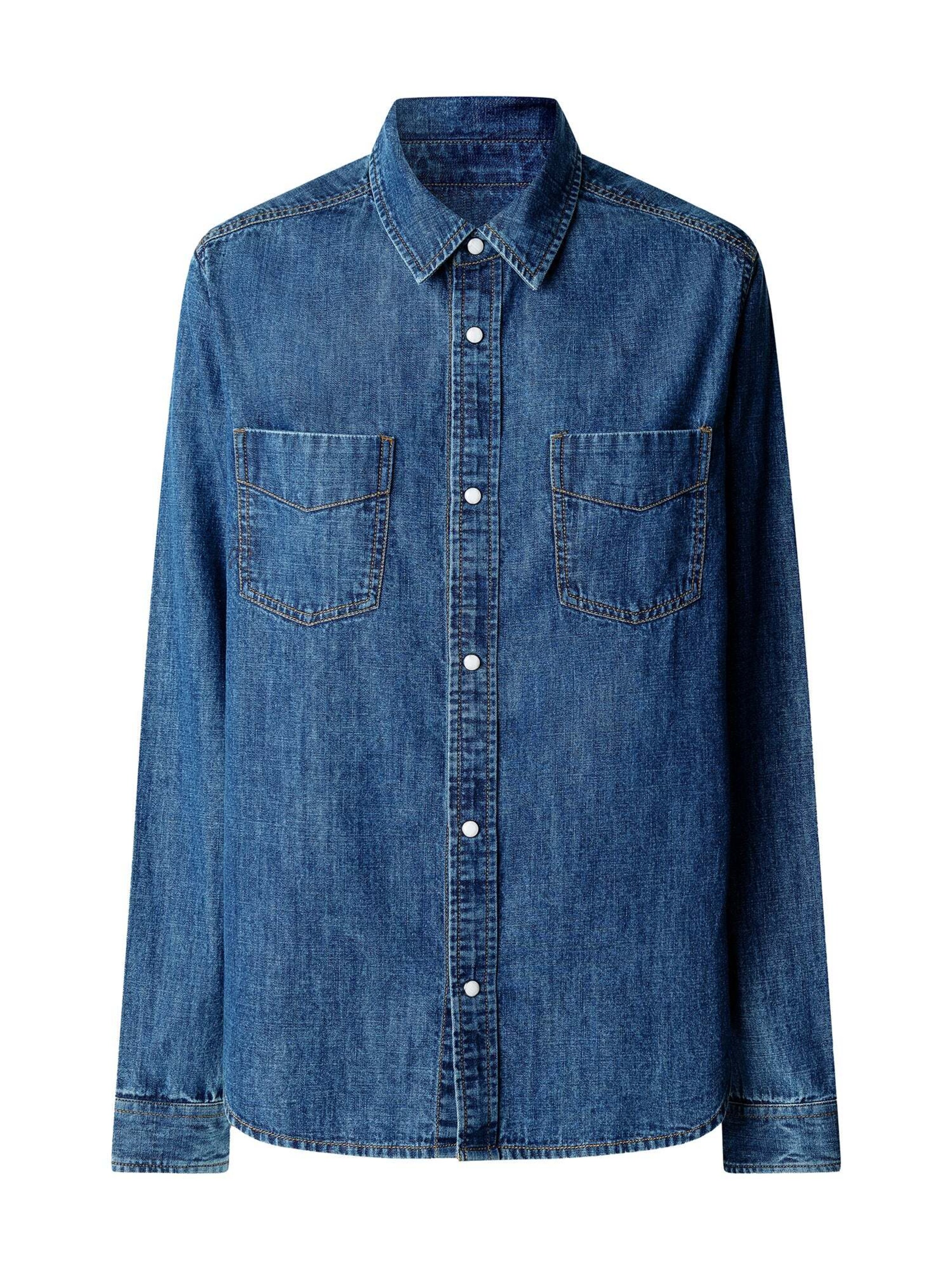 Pepe Jeans Blouse 'Authenic' in L in marine blue, Item view