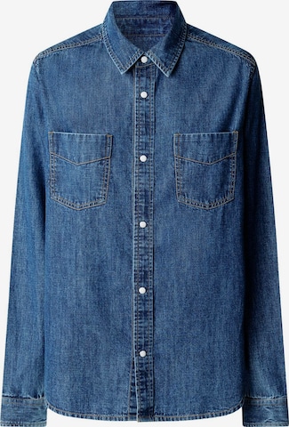 Chemisier 'Authenic' Pepe Jeans en bleu : devant