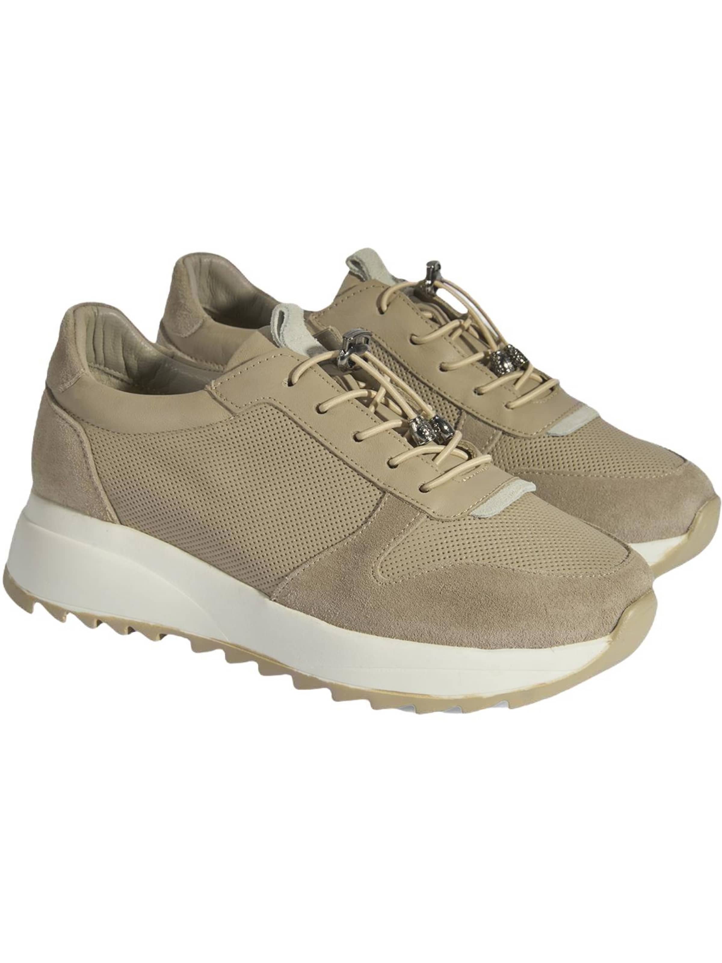 Desa Sneakers laag 'Trainer' in Bruin: voorkant
