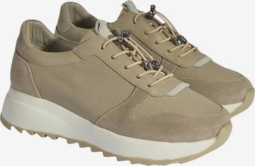 Desa Sneakers laag 'Trainer' in Bruin: voorkant