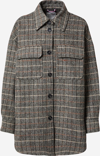 Wemoto Jacke 'Teresa' in creme / kastanienbraun / dunkelorange, Produktansicht