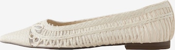Ballerines Next en blanc : devant