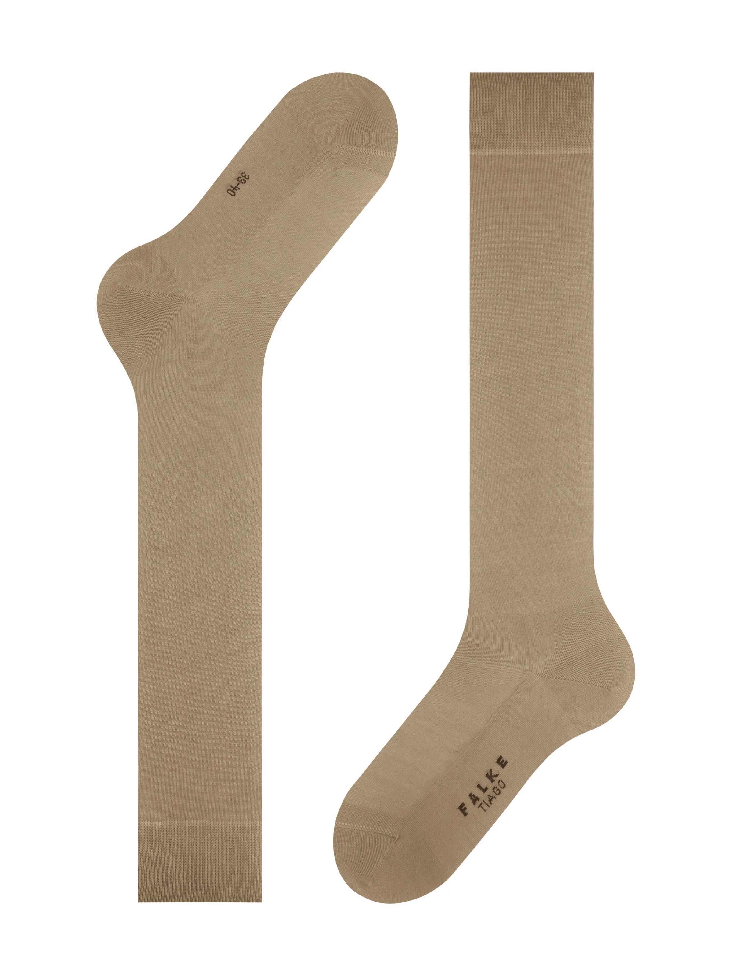 FALKE Knee High Socks 'Tiago' in Brown