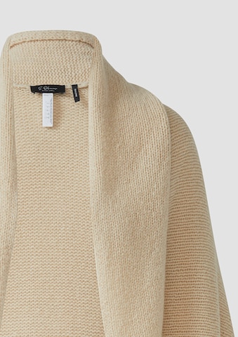 s.Oliver BLACK LABEL Gebreid vest in Beige