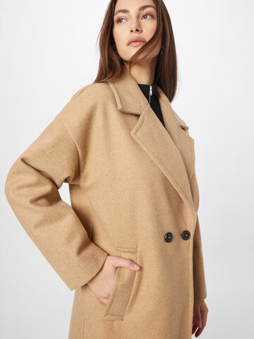 VERO MODA Between-Seasons Coat 'SPENCER' in Brown