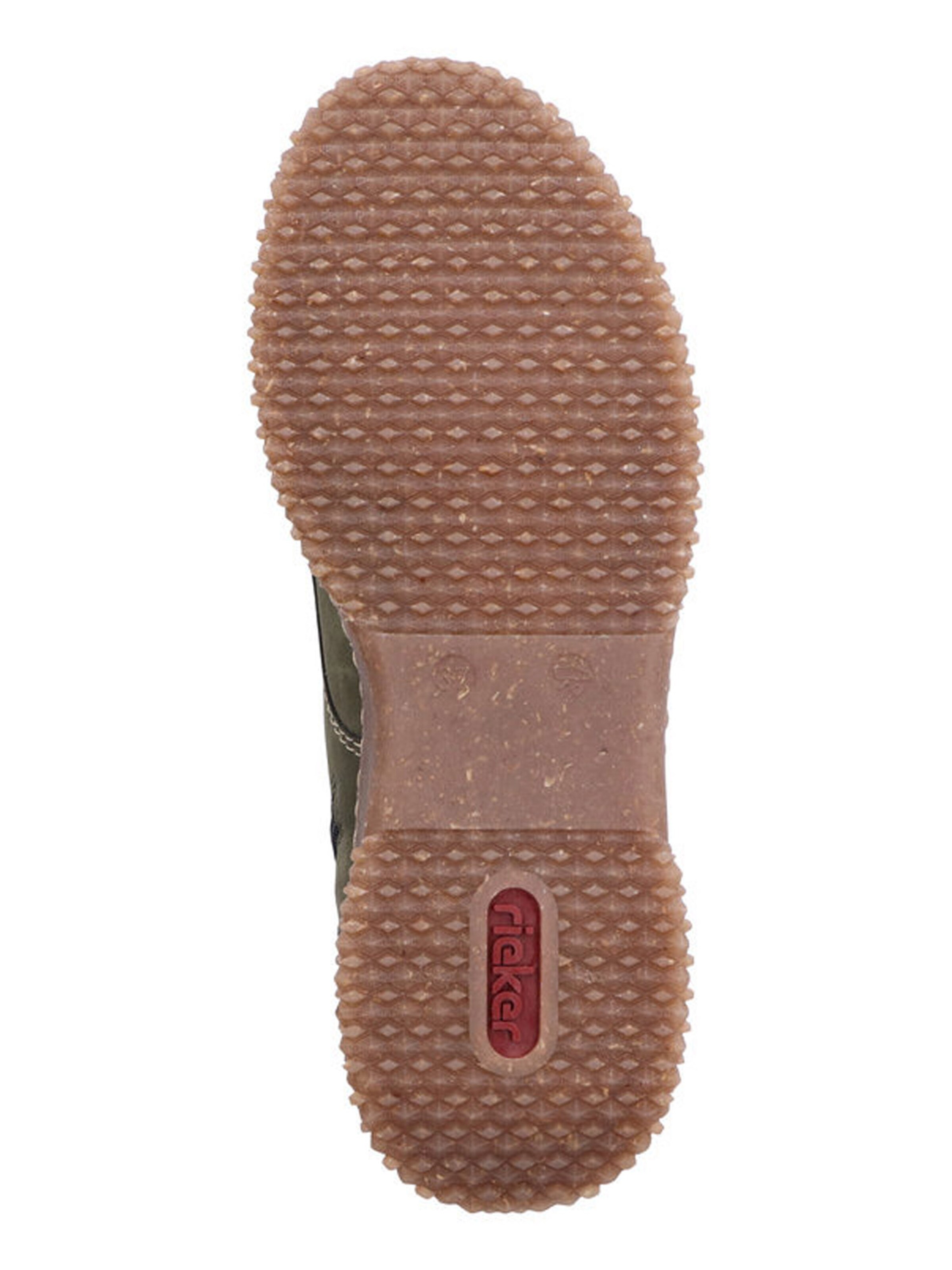 Rieker Schnürstiefelette in Grün