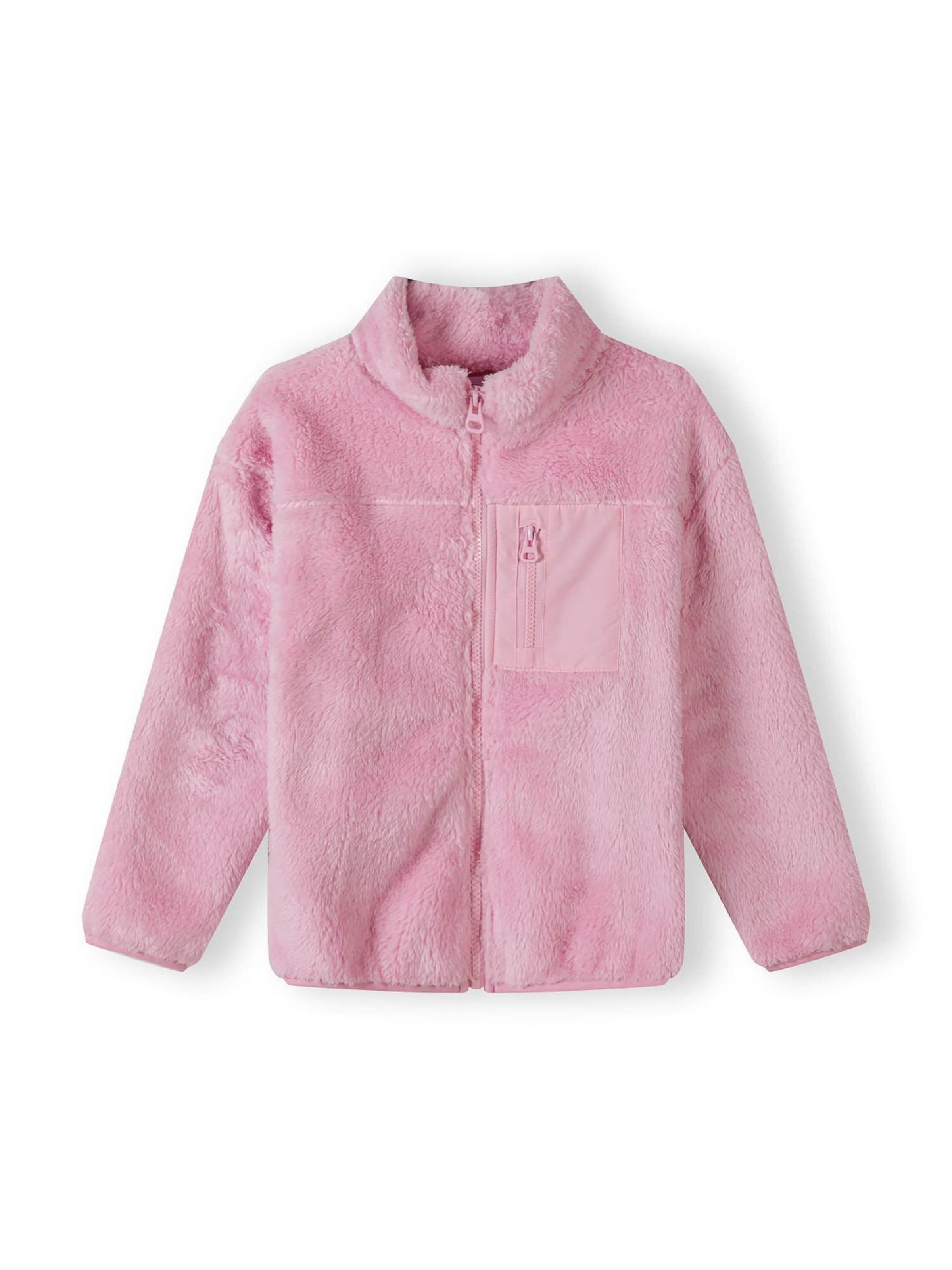 MINOTI Ζακέτα φούτερ σε ροζ: μπροστά