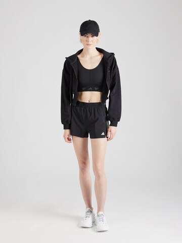 ADIDAS BY STELLA MCCARTNEY Sportsweatjacke in Schwarz