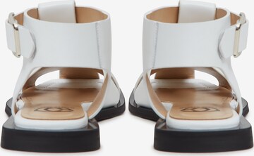 CESARE GASPARI Sandals in White