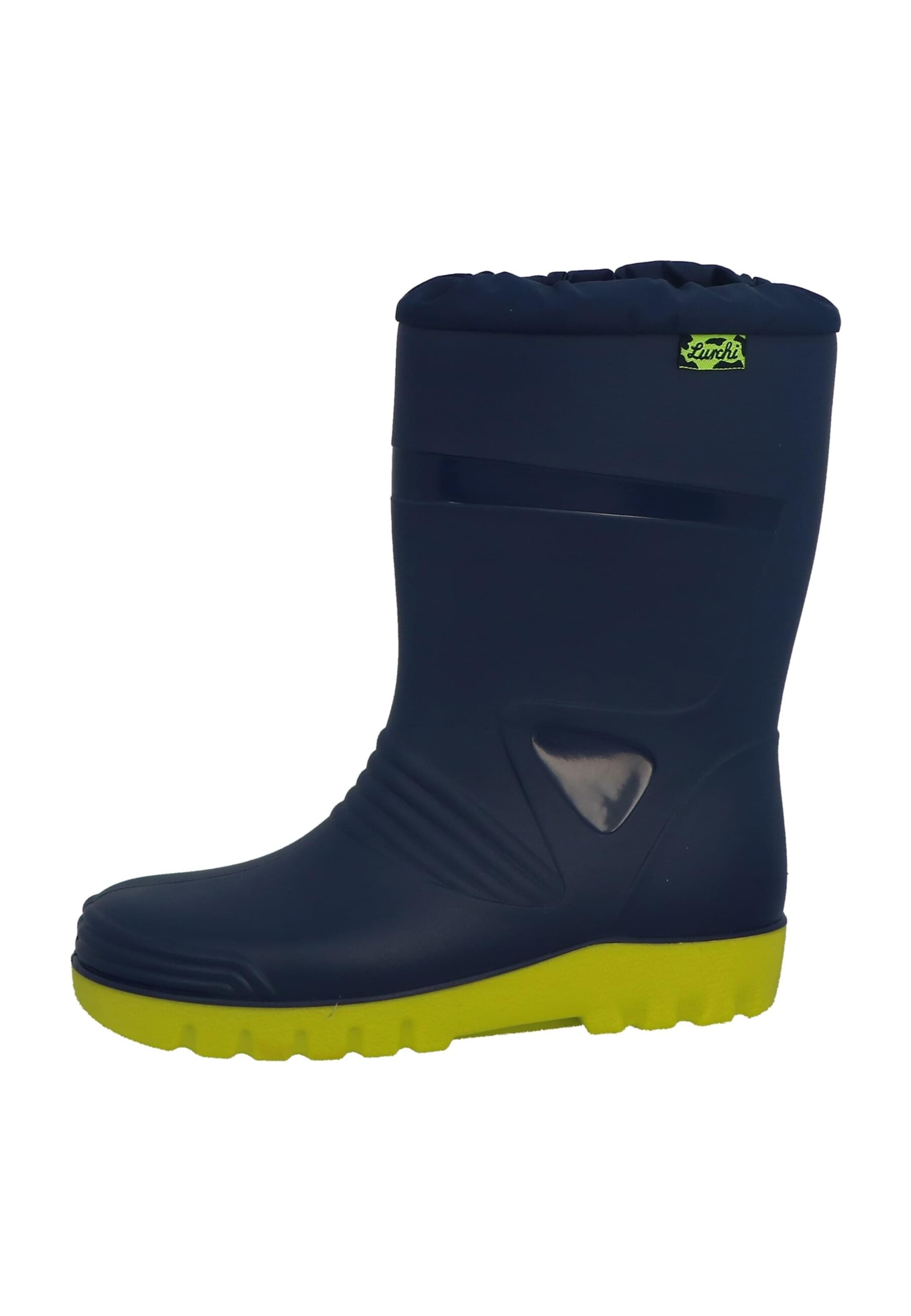 LURCHI Rubber boot 'Paxo' in Blue: front