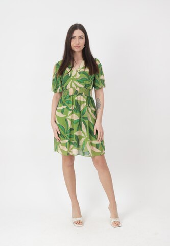 Elara Kjole i grøn: forside