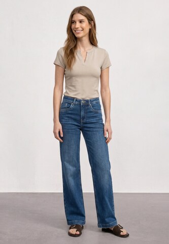 STREET ONE Shirt in Beige