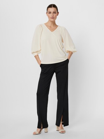 VERO MODA Blus 'Boletta' i beige