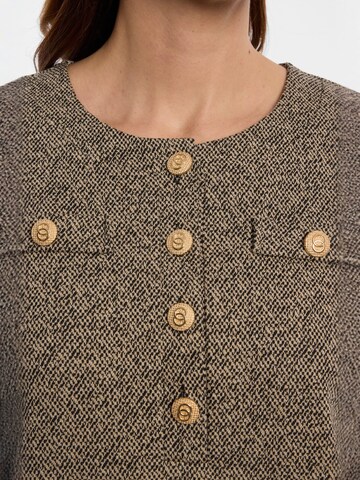 Ana Alcazar Dress ' Enlyroa ' in Brown