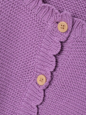 NAME IT Knit Cardigan in Purple