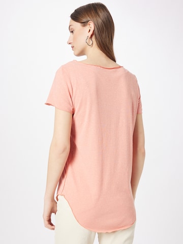 Tricou 'LUA' de la VERO MODA pe roz