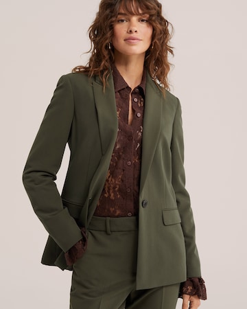 WE Fashion Μπλέιζερ 'Marly' σε πράσινο: μπροστά