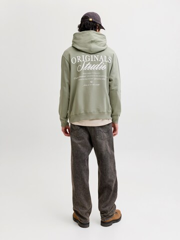 JACK & JONES Sweatshirt 'JORNORREBRO' i grön
