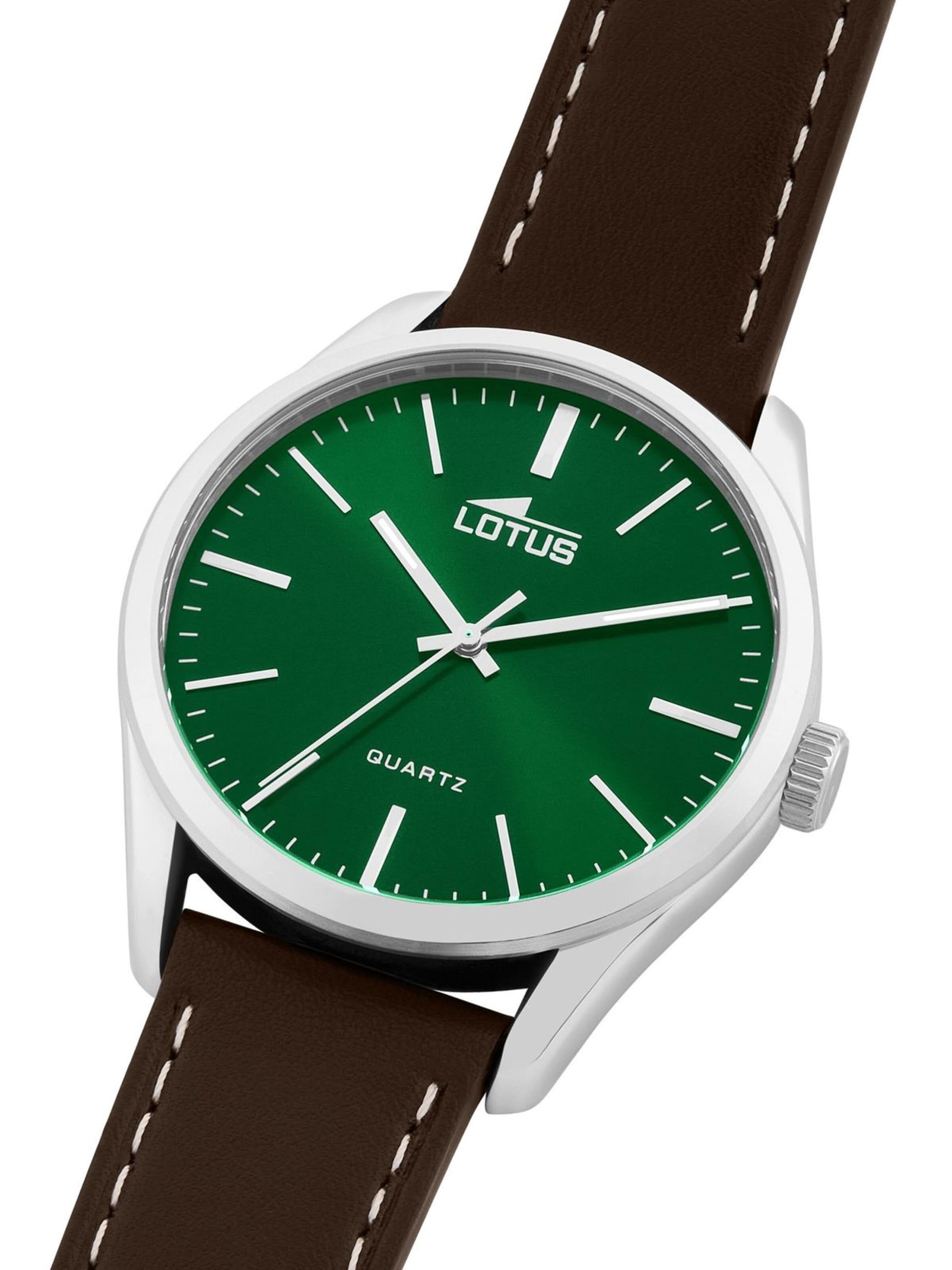 Lotus Analoog horloge 'Watch Minimalist For Him' in Groen