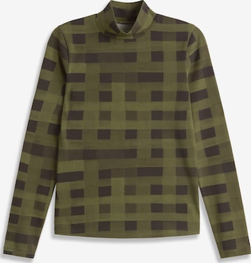 Thinking MU Shirt 'Ellen' in Grün: Vorderseite