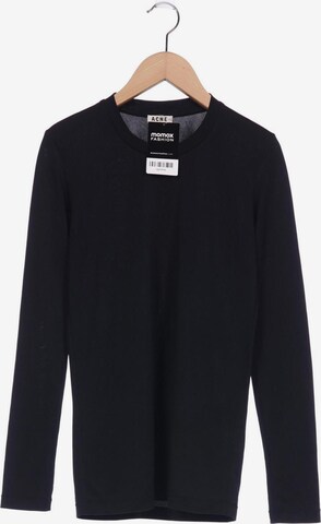 Acne Studios Langarmshirt XS in Schwarz: predná strana