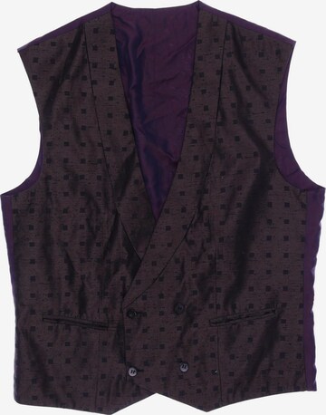 WILVORST Vest in M in Purple: front