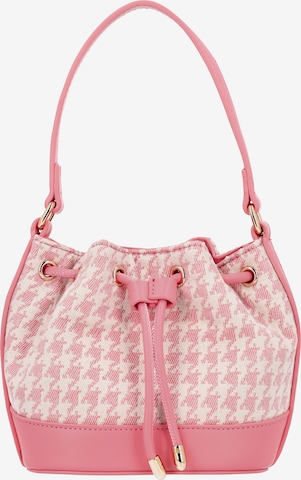 faina Pussukkalaukku värissä vaaleanpunainen: etupuoli