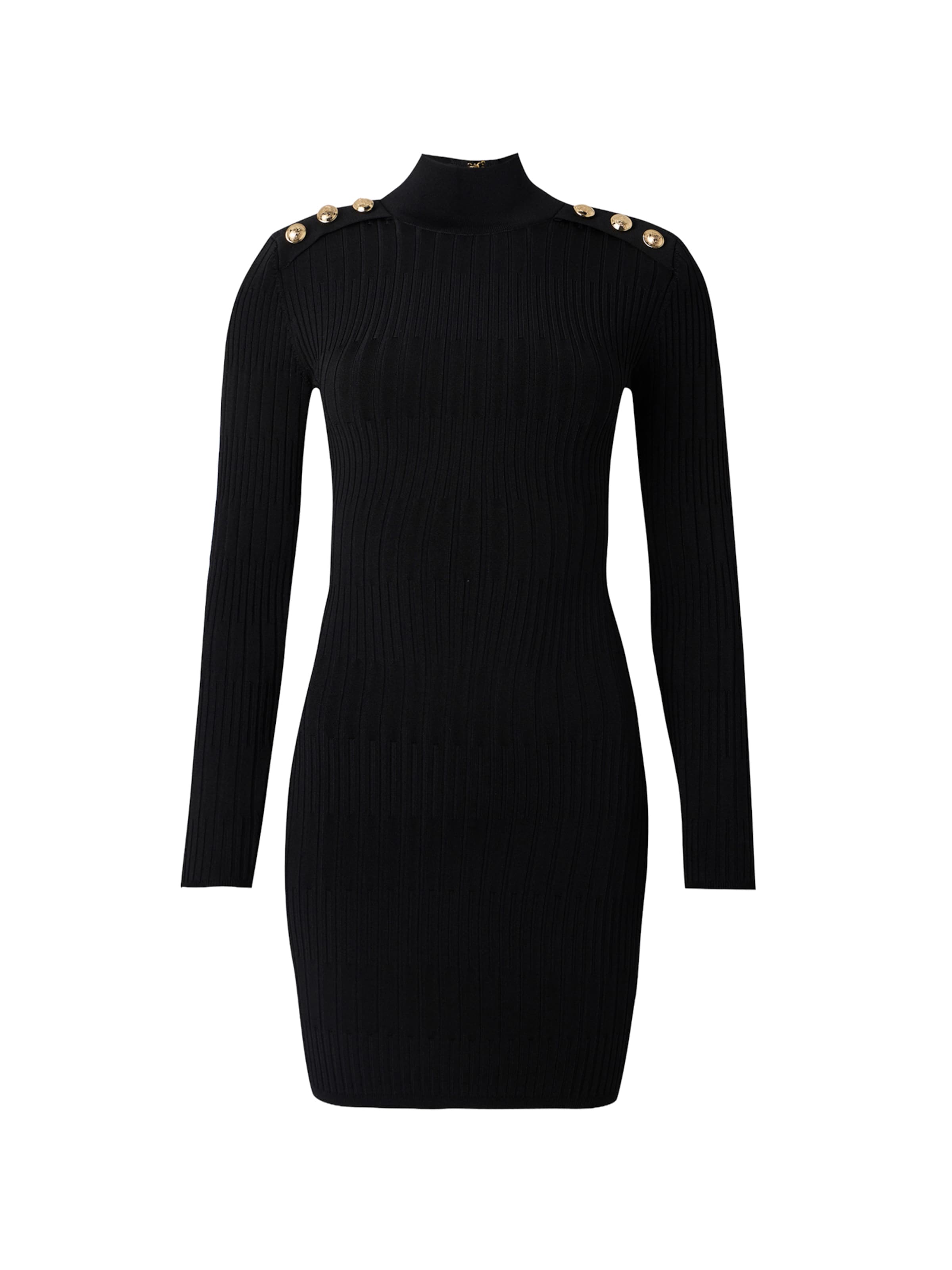 GUESS by Marciano Kootud kleit 'JANET', värv must: eest vaates