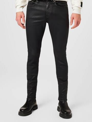 Calvin Klein Jeans Regular Дънки в черно: отпред