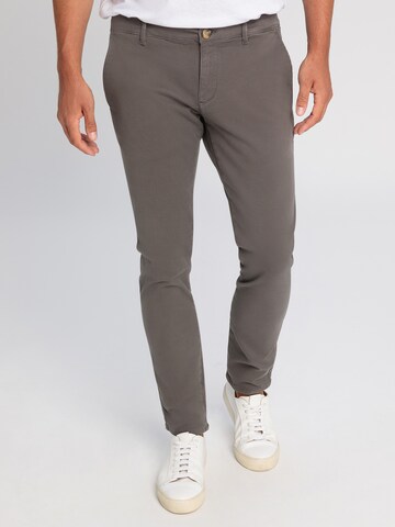 CROSS JEANS Tapered Hose in Grau: Vorderseite