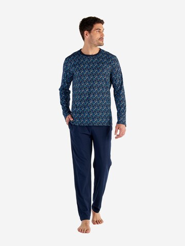 Pyjama long ' Elvis ' HOM en bleu