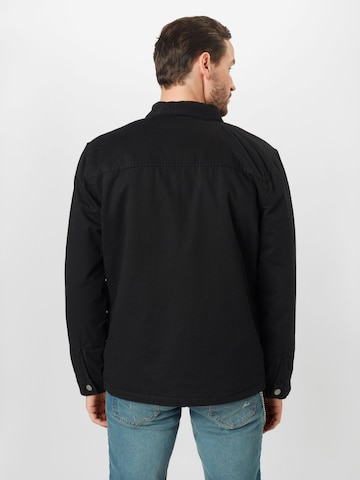 Urban Classics - Ajuste regular Chaqueta de entretiempo en negro