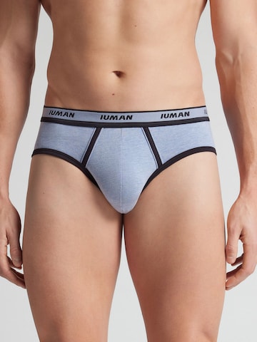 IUMAN Intimissimi Slip in Blau: Vorderseite