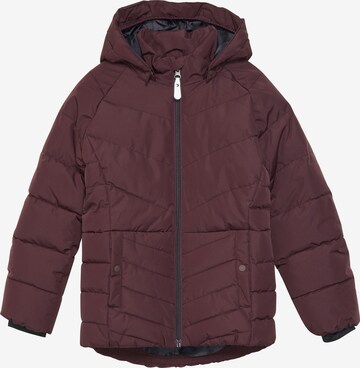 COLOR KIDS Winter Jacket in Brown: front