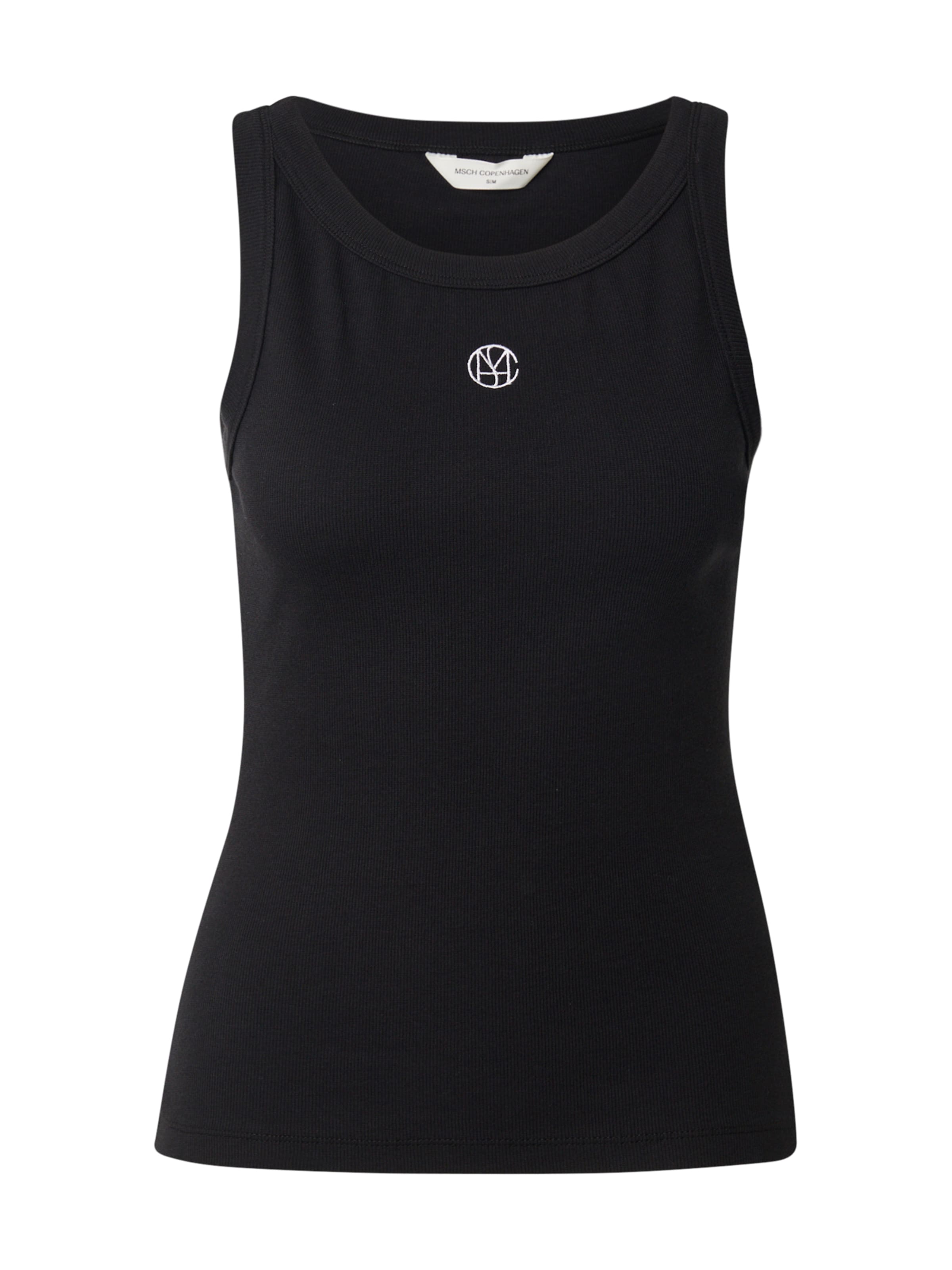 Haut MSCH COPENHAGEN en noir : devant