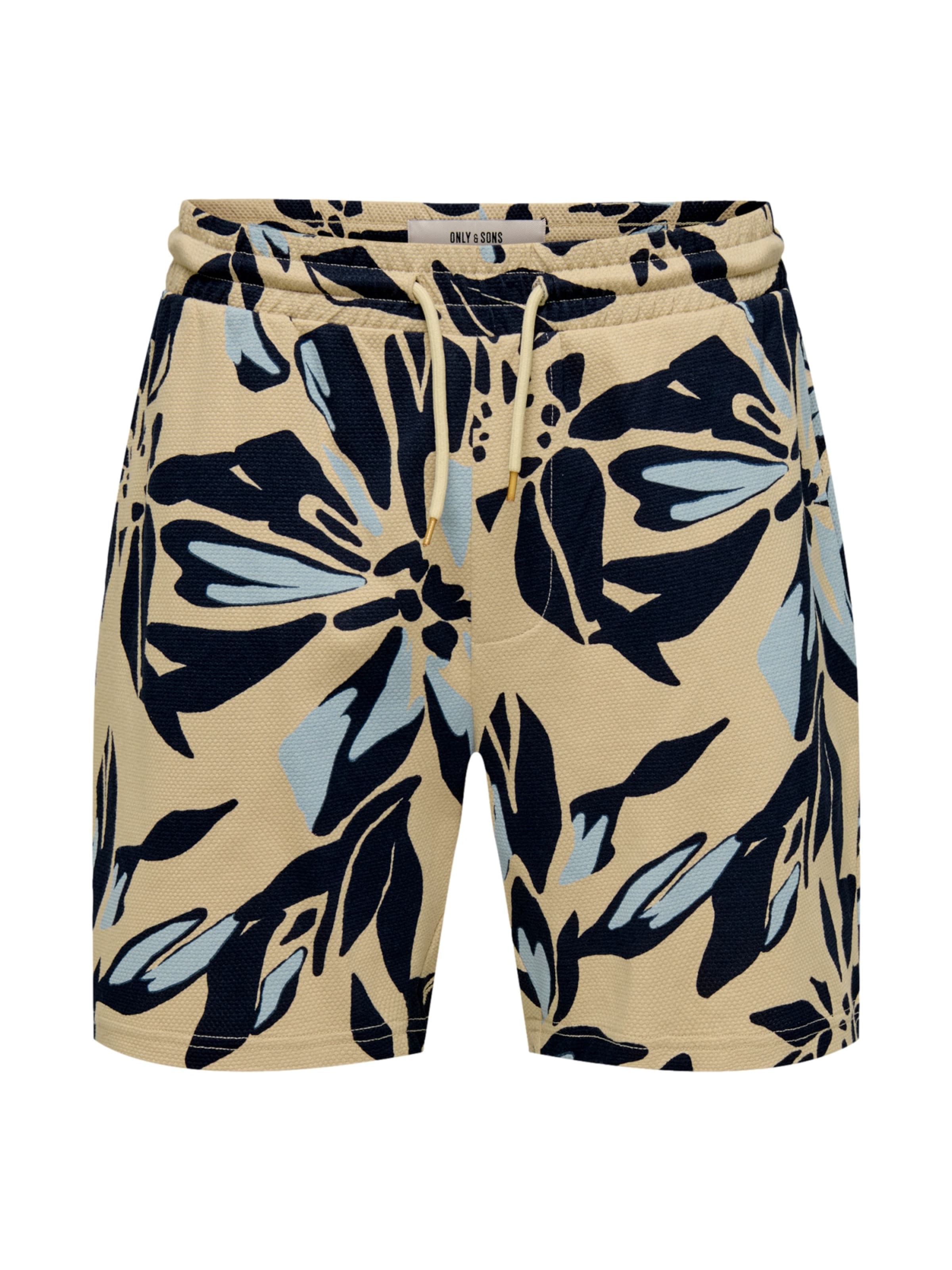 Only & Sons Regular Shorts 'Piero RLX' in Beige: Vorderseite