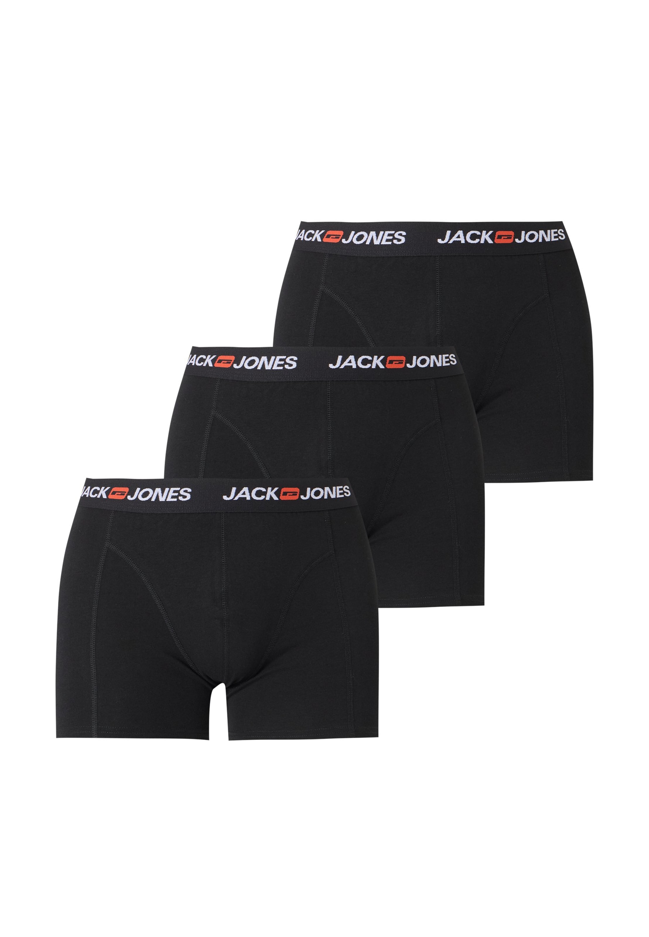 JACK & JONES Шорты Боксеры 'JACCORP' в Черный: спереди
