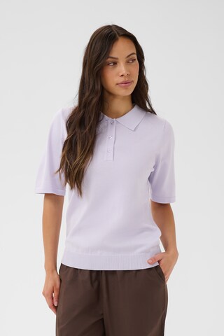 SAINT TROPEZ Pulóver - lila: elől