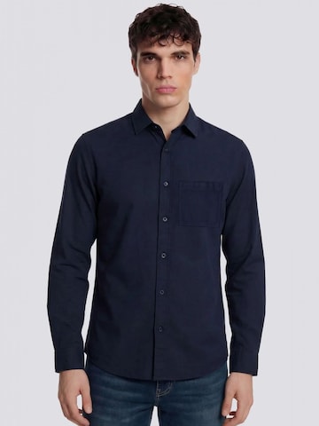 GAS Regular fit Overhemd in Blauw