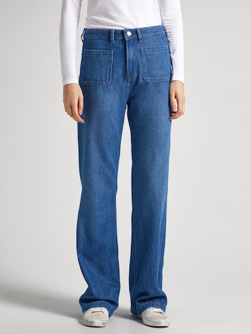 Pepe Jeans Flared Jeans in Blue: front