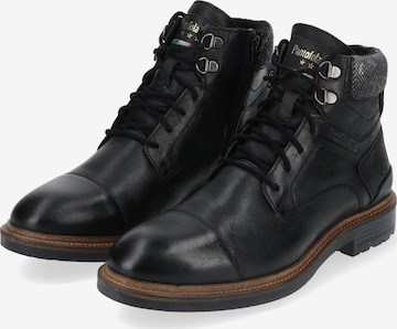 PANTOFOLA D'ORO Lace-Up Boots 'Trivento' in Black
