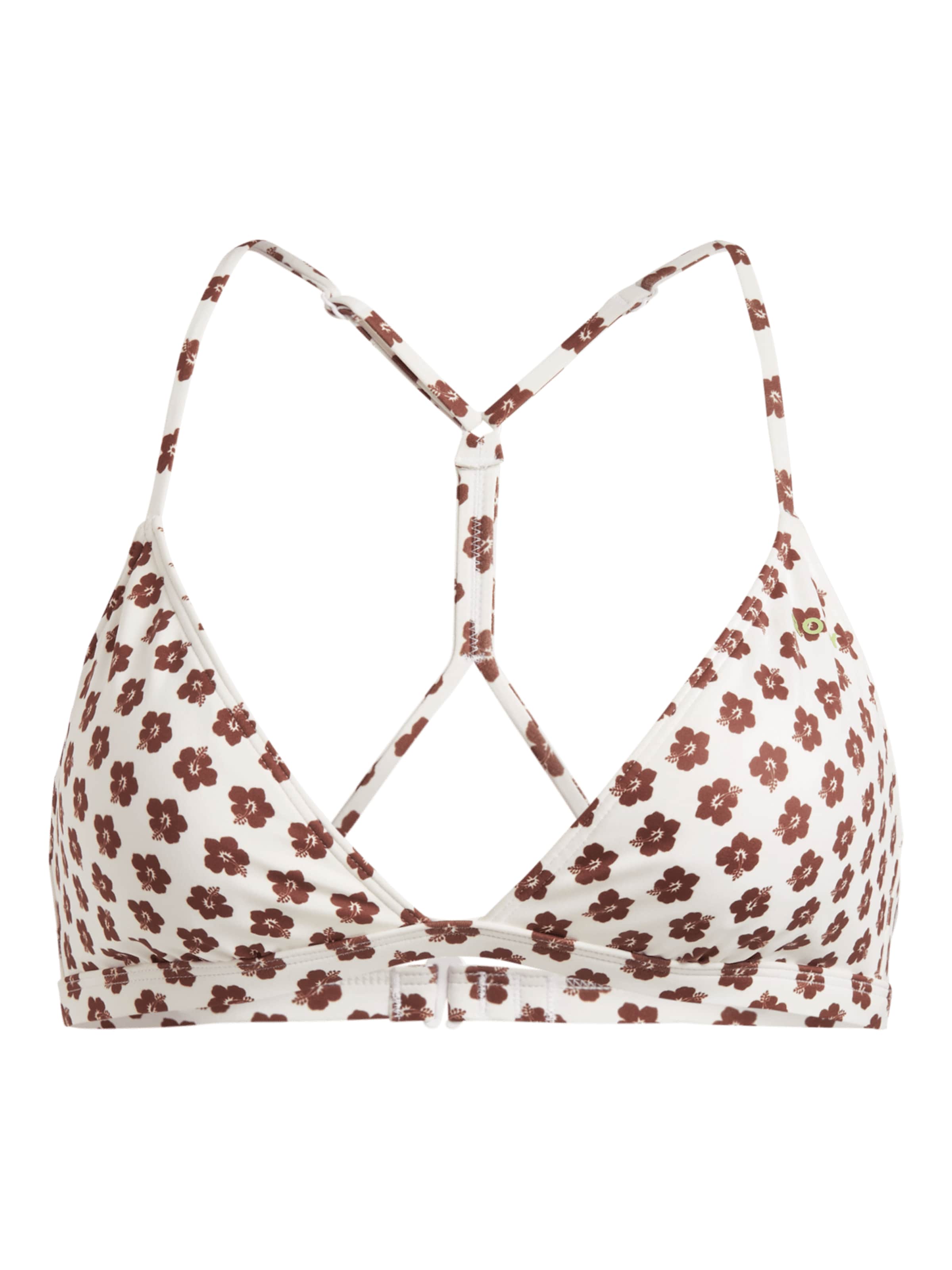 ROXY Triangel Bikinitop 'Pro' in Braun: Vorderseite